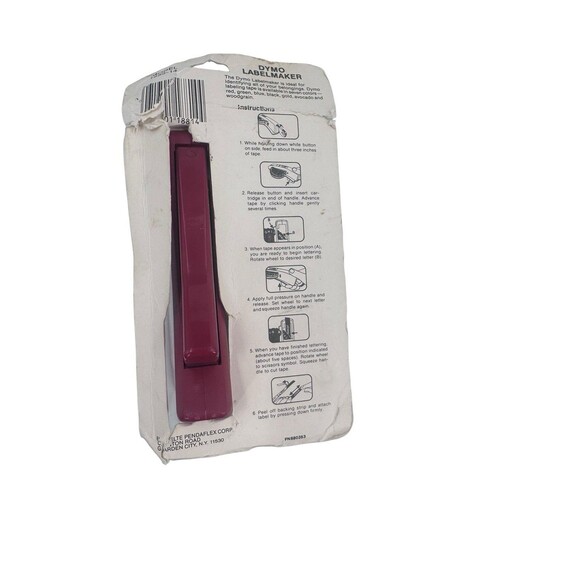 Dymo Label Maker 3/8" tape size  Model 1885-14 Vintage New Fast Shipping - Picture 9 of 9